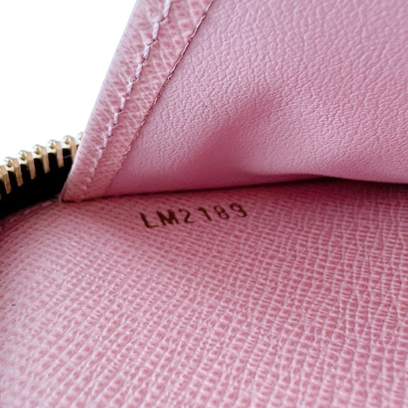 Louis Vuitton N60046 Damier Round Long Wallet Zippy Wallet Long Wallet Louis