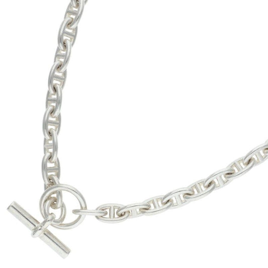 Hermes Chaine D'ancre PM Chaine D'ancre Silver Choker Necklace Men's PM