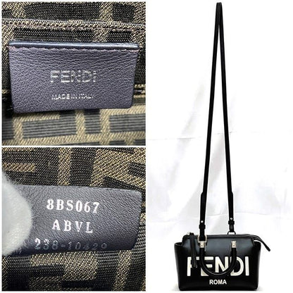 Fendi Mini Boston Bag Bytheway Mini F21249 Black