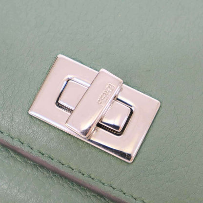 Fendi Peekaboo Wallet Peekaboo Leather Wallet 8m0438 A91b Green