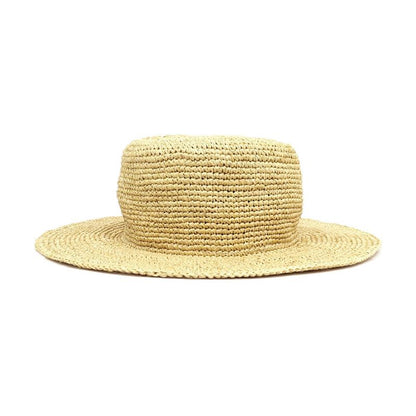 Gucci Straw Hat Straw Hat S Size 56cm (22.05in) Beige Multicolor