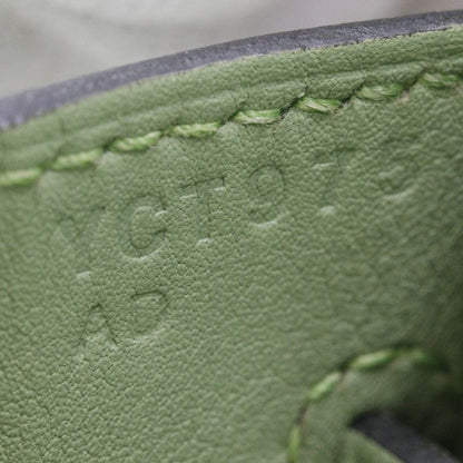 Hermes Birkin 25 Vorsluft Cricket Green Y Handbag