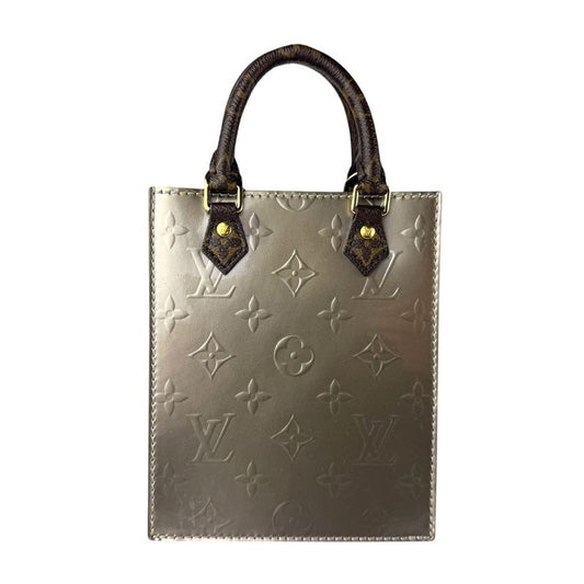 Louis Vuitton Crossbody Shoulder Bag Handbag Monogram Vernis Petite Sac Pla