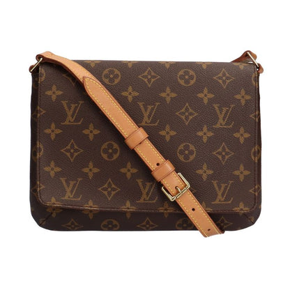 Louis Vuitton Shoulder Bag Monogram Musette Tango Monogram Canvas M51257 Brown