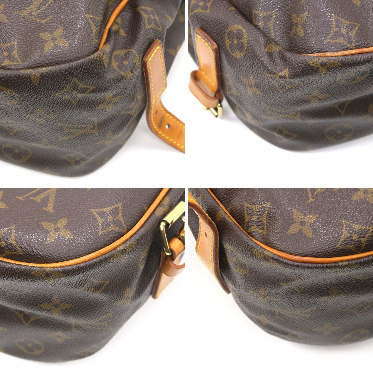 Louis Vuitton Monogram Saumur 35 Shoulder Bag M42254《junk Item》