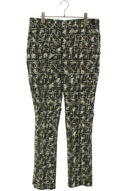 Fendi 19SS Fb0366 ABBW Zucca Pattern All-over Trouser Slack Pants Men 48