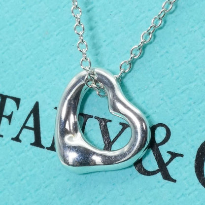 11mm (0.43in) Tiffany & Co Open Heart Necklace 24-5514s