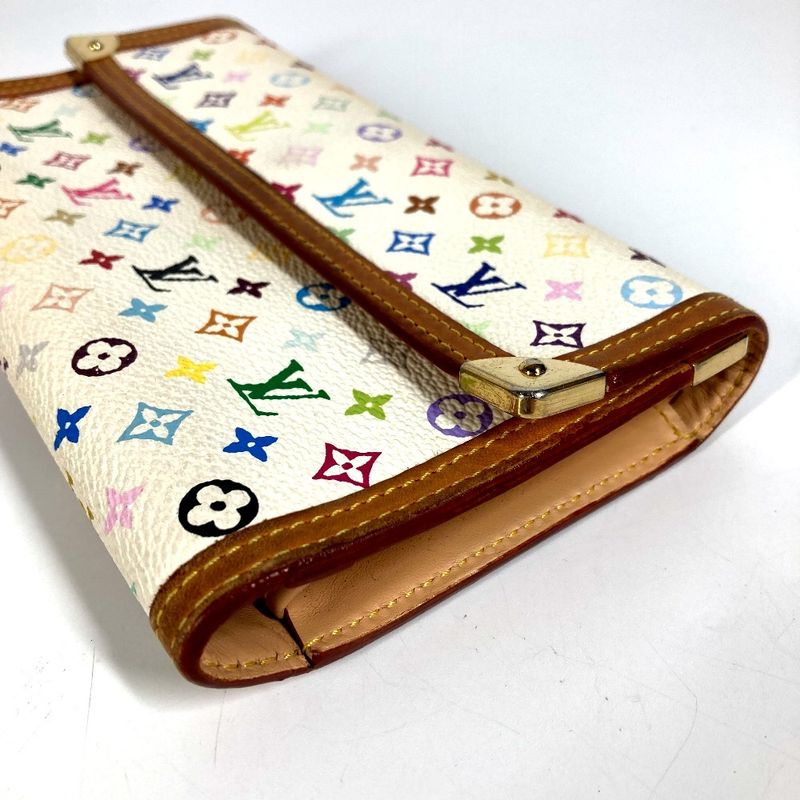 Louis Vuitton Long Wallet Porte Trésor International M92659 Monogram Multicolor