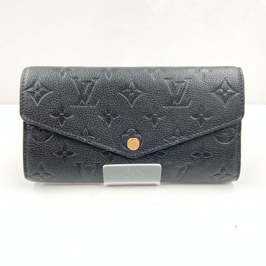 Louis Vuitton Empreinte Portefeuille Sarah Bifold Wallet M82257 Black
