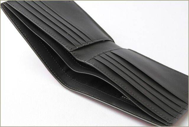 Fendi Wallet Fendi Fold Wallet Billfold 7m0169 Vocabulary Strawberry Black