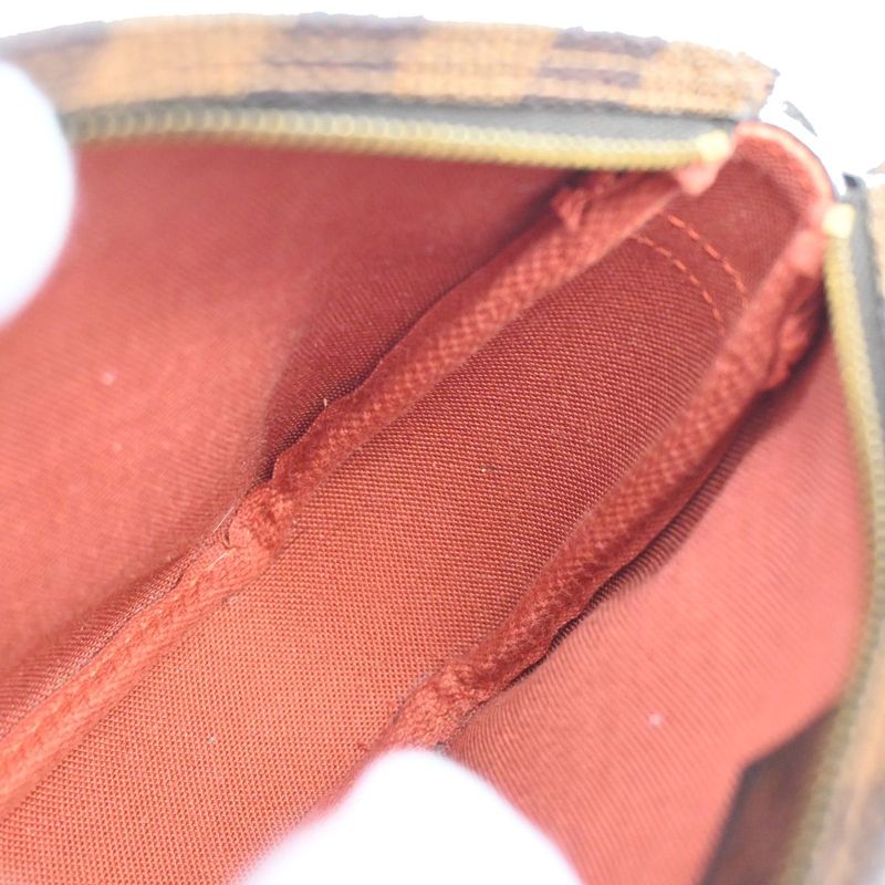 Louis Vuitton Handbag Trousse Makeup Pouch Damier Ebène N51982 70fa257