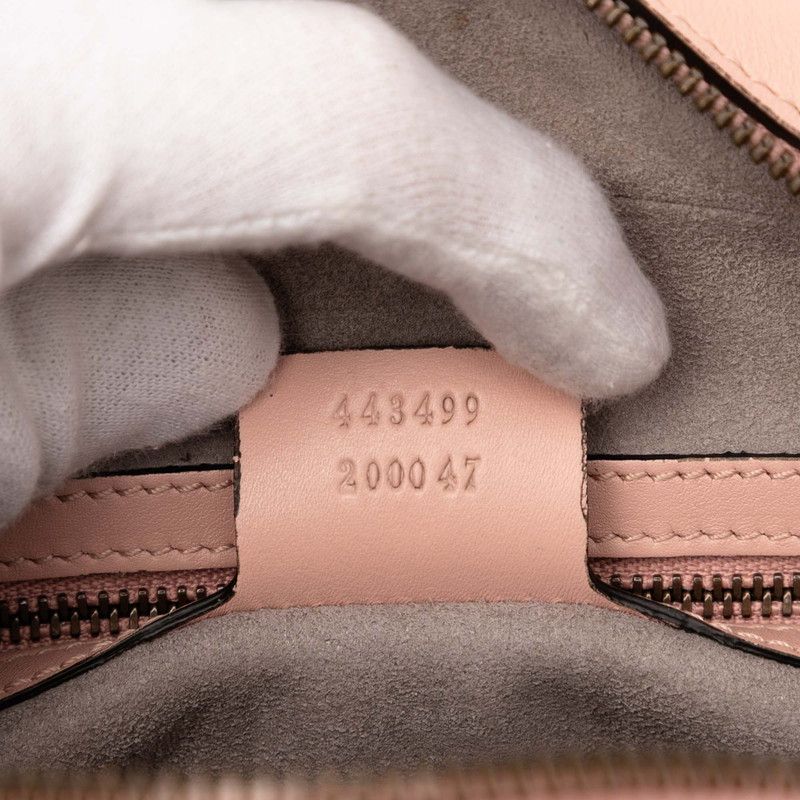 Gucci GG Marmont Ghost Chain Shoulder Bag 443499 Pink Leather Ladies Gucci