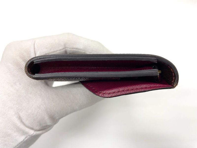 Louis Vuitton Monogram Portefeuille Emilie Zipper Long Wallet M41943 Brown ×