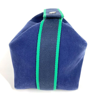 Hermes Handbag Brid A Black GM Brid A Black GM Cotton Blue