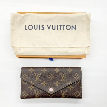 Louis Vuitton Monogram Portefeuille Josephine Trifold Long Wallet M41739 Brown