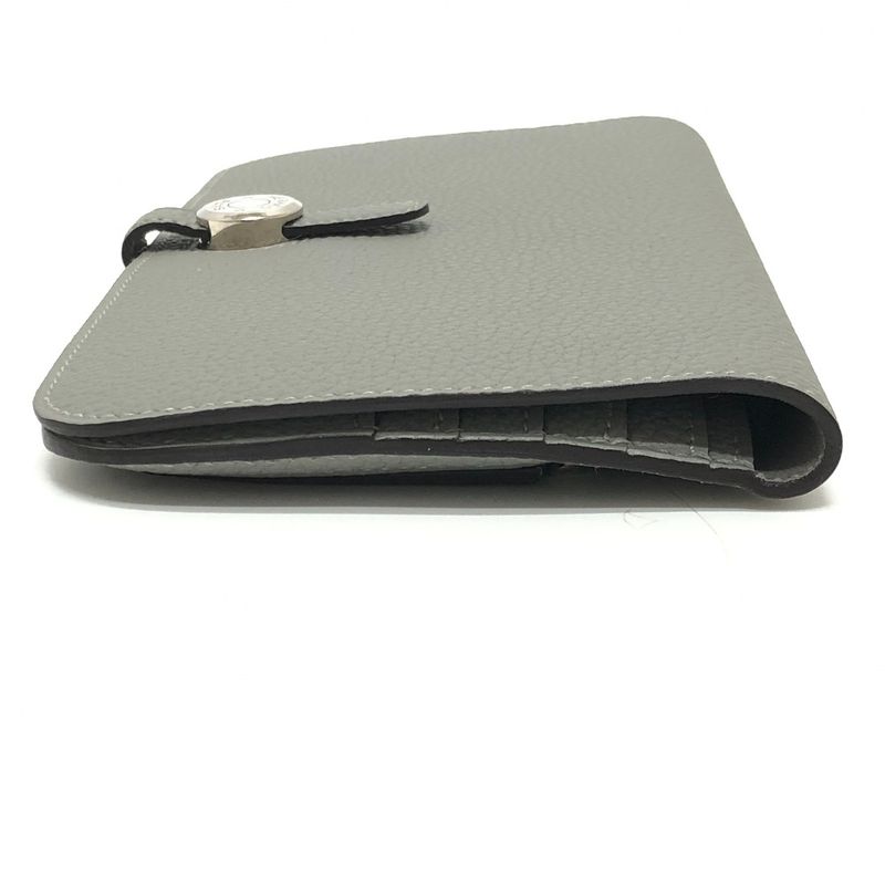 Hermes Long Wallet Dogon Long Togo Grimetto (estimated) Gray