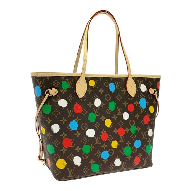 Louis Vuitton M46381 Monogram PVC X Yayoi Kusama Neverfull MM 395907 Shoulder