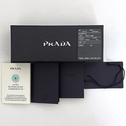 Prada Key Holder Yellow SOLE F0377 2pp040 Never Used