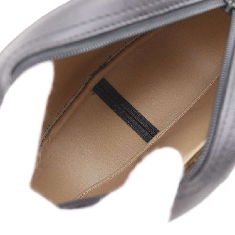 [dior] Christian Dior Vintage PVC Black Ladies Shoulder Bag