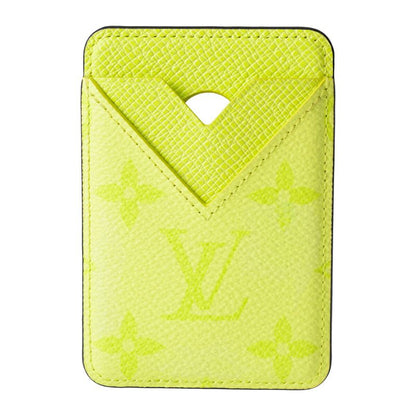 Louis Vuitton Card Case Porte Cult Magnet Lemon Yellow