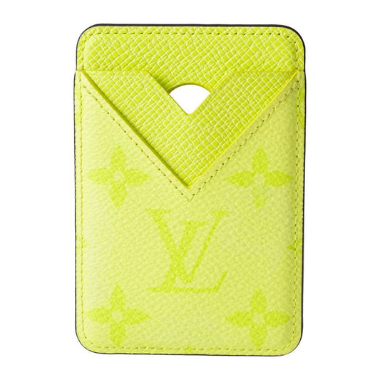 Louis Vuitton Card Case Porte Cult Magnet Lemon Yellow