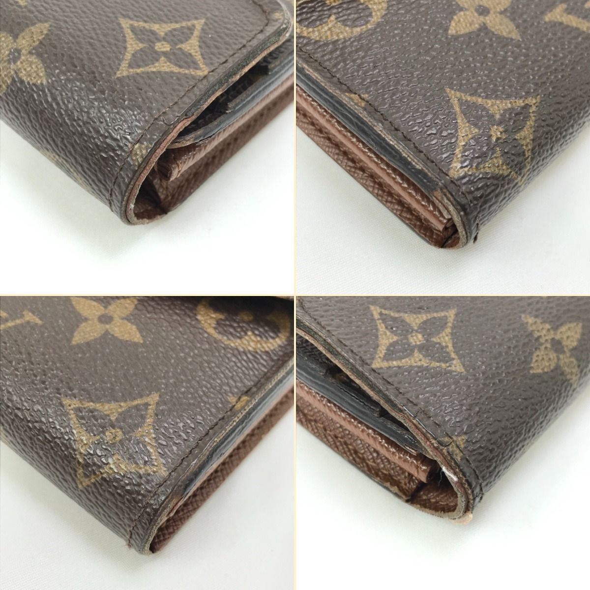 Louis Vuitton Long Wallet Monogram Portefeuille Sarah M60531 Brown