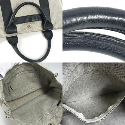 Hermes Handbag Sac Arne MM Cotton Black