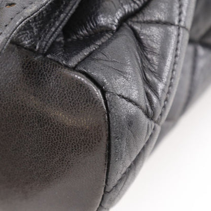 Chanel Matelasse Vintage Lambskin Black Women's Backpack/daypack