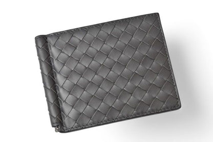 Bottega Veneta Wallet Money Clip Bottega Veneta Fold Wallet Calf 123180 Gunmetal