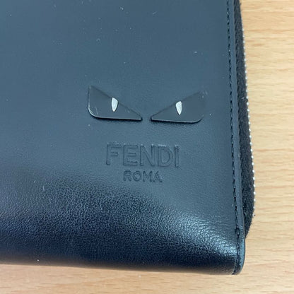 Fendi Travel Wallet Round Zipper Long Wallet A25-1741