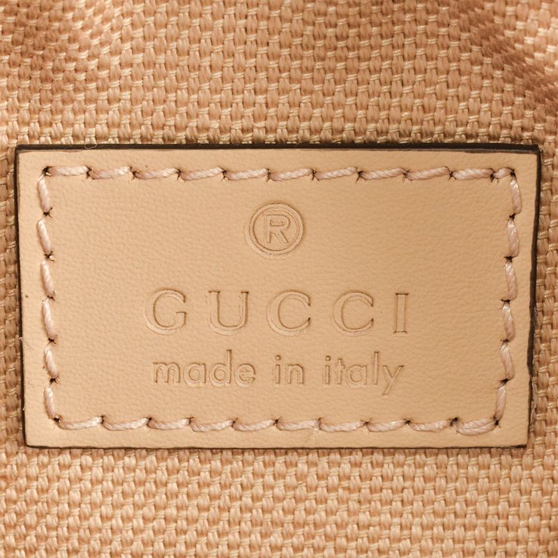 Gucci GG Supermini 2way Handbag Guccissima Leather 790130 Beige