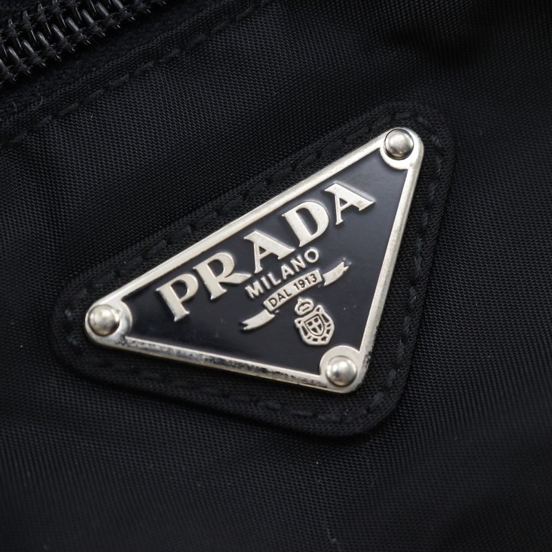Prada Waist Pouch Nylon NERO Black Unisex Body Bag