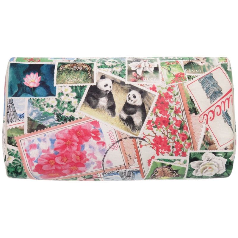 Gucci 2WAY Taipei Limited Edition 101 310085 Leather White Boston Bag White