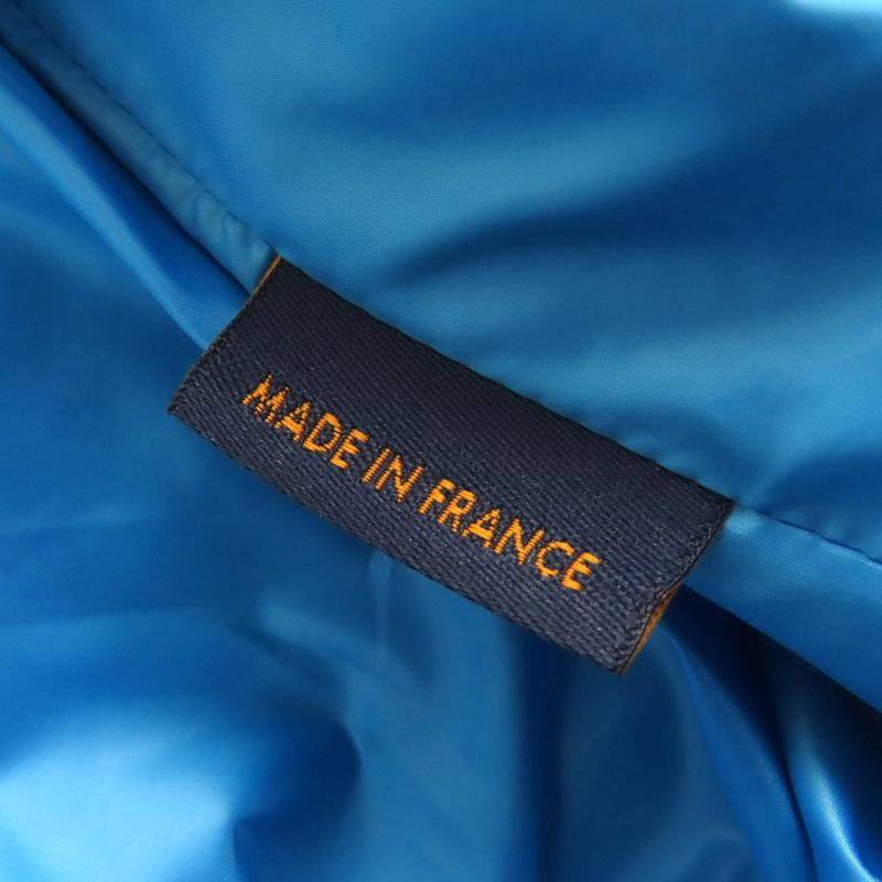 Louis Vuitton 22SS Hlb51e Monogram Flower Quilted Jacket Blouson Blue 48 Made