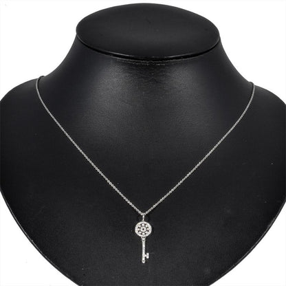 Tiffany & Co Tiffany & Co Petalky Mini Necklace Diamond Pt950 43g Platinum