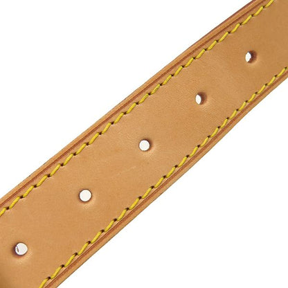 Louis Vuitton Shoulder Strap Nubuck 110cm (43.31in) Nubuck Beige Gold Hardware