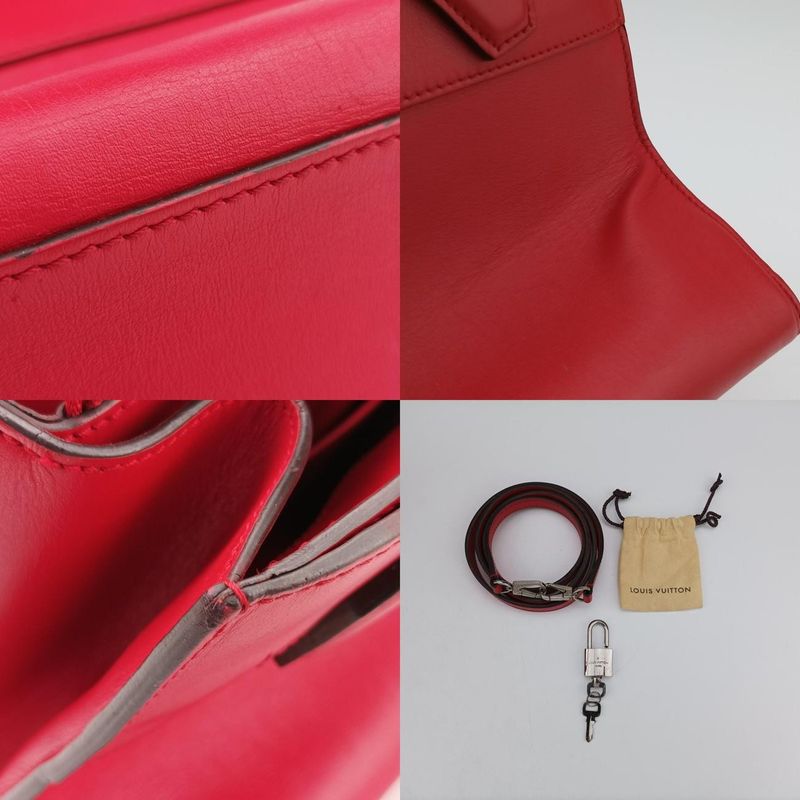 Louis Vuitton City Steamer PM Red Leather M51030du4125