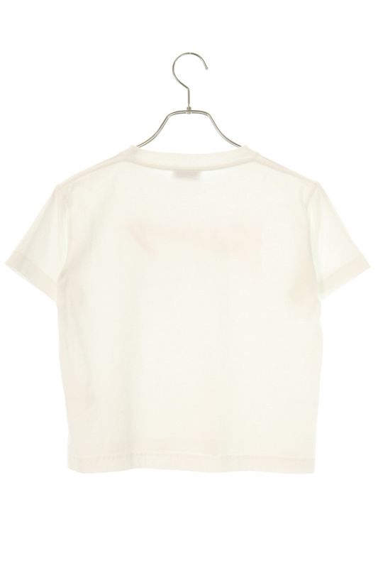 Balenciaga 583224 Tfv63 Front Logo Print T-shirt Women M