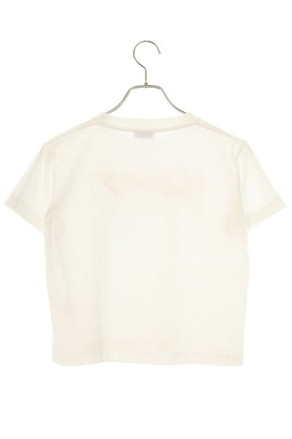 Balenciaga 583224 Tfv63 Front Logo Print T-shirt Women M