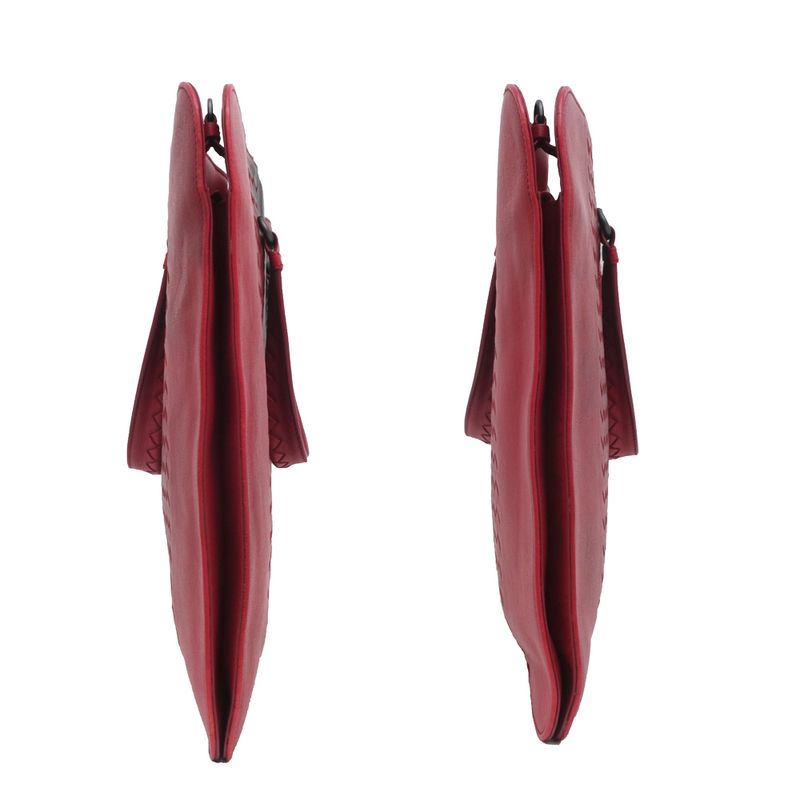 Bottega Veneta Tote Bag Hand Intrecciato Gradient Business Red Men's