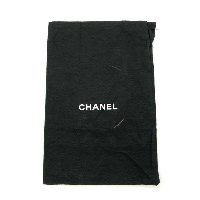 Chanel Camellia No5 Clover Shoulder Bag Velvet Black Coco Mark Chain Shoulder