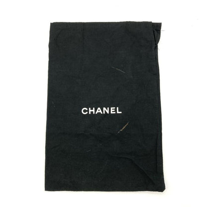 Chanel Camellia No5 Clover Shoulder Bag Velvet Black Coco Mark Chain Shoulder