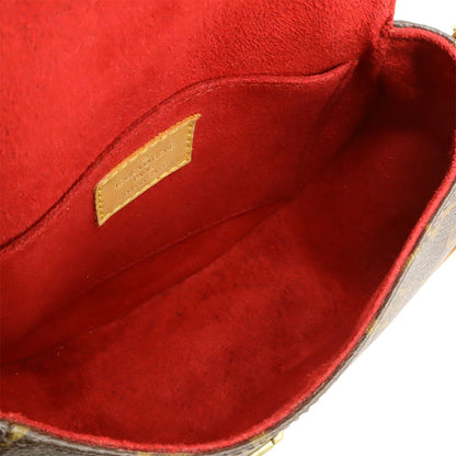 Louis Vuitton Monogram Tambourin Shoulder Bag Pochette Mini Bag Crossbody M51179