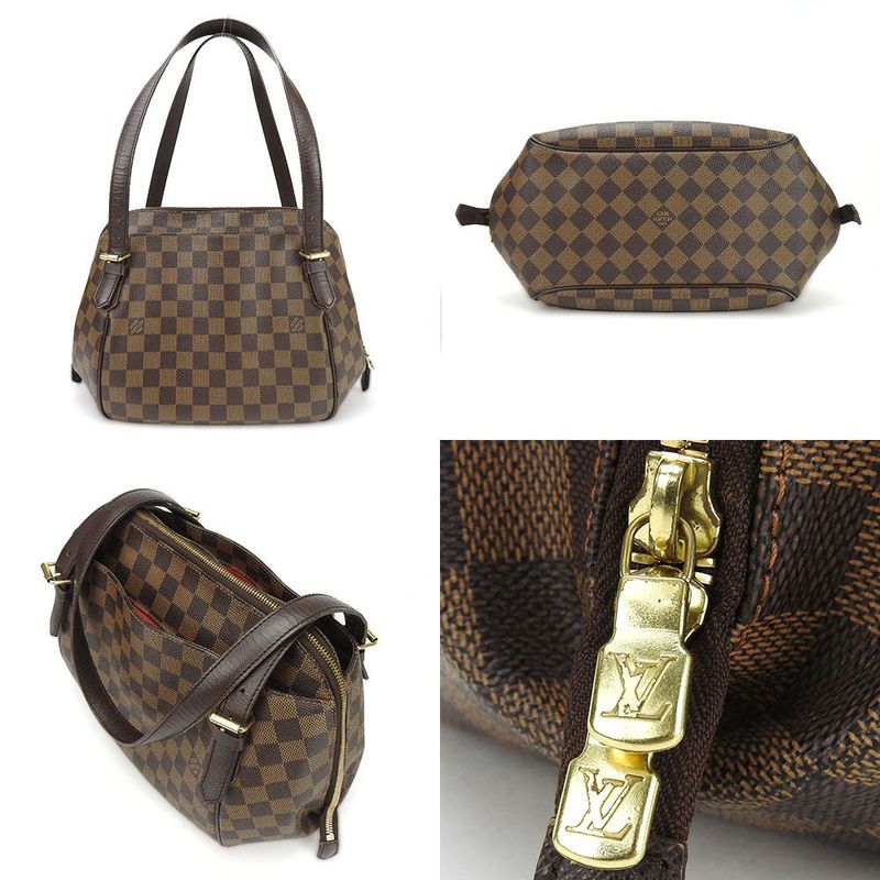 Louis Vuitton Handbag Shoulder Belem Mmn51174damier Ebene Goldhardwarefor