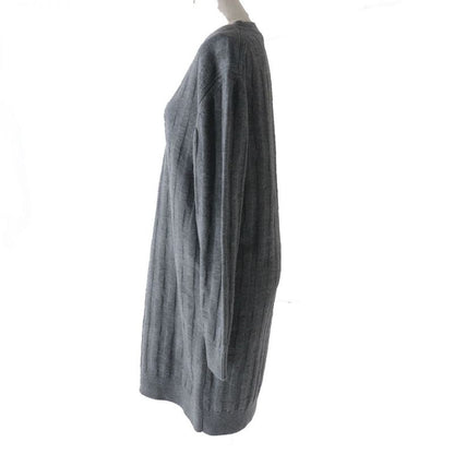 Hermes 2021 Ladies 100% Wool Long Sleeve Long Knit