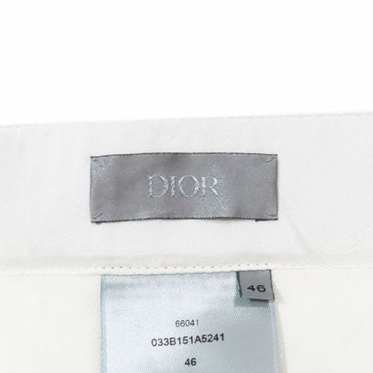 Unused DIOR Silk Blend Easy Slacks Pants Button Fly Animal Botanical All Over