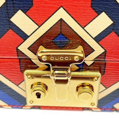 Gucci 662474 Poker Set with Box Geometric G Red 353359