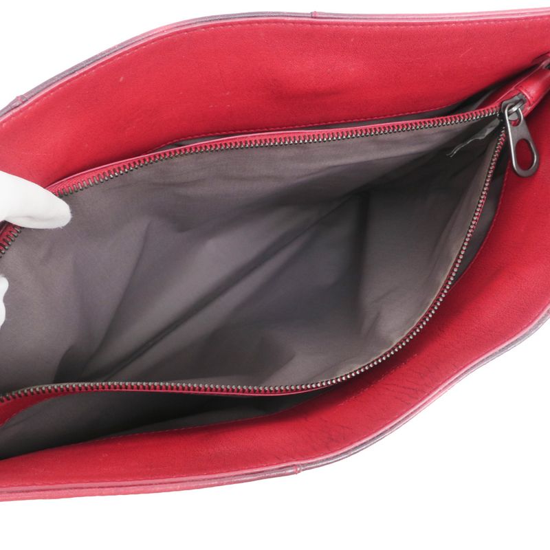 Bottega Veneta Tote Bag Hand Intrecciato Gradient Business Red Men's
