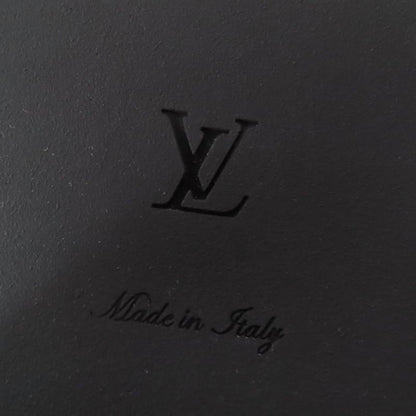 Louis Vuitton Academy Line Leather Shoes Black 34.5 With Box And Storage Bag