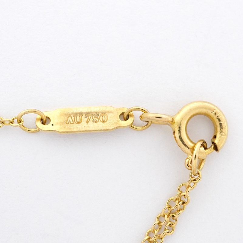 Tiffany & Co Necklace T-smile Small 18K Yellow Gold Yellow Gold Ladies